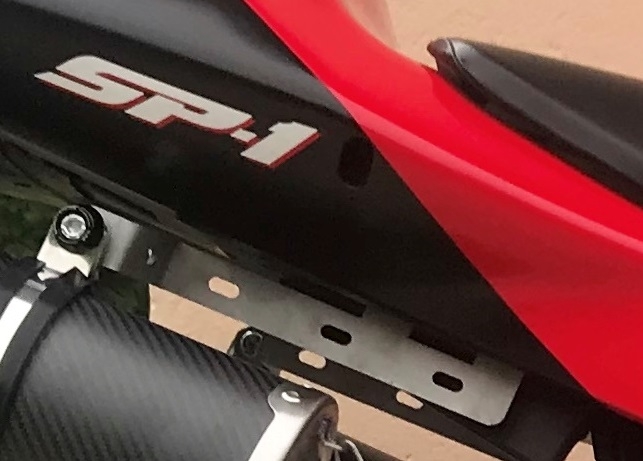 Egzoz ile uyumlu Honda Vtr 1000 Sp-1 RC51 2000-2001, Furore Poppy, Homologe sistem Double Susturucu ve özel bağlantı borusu 