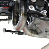Egzoz ile uyumlu Aprilia Shiver 900 2017-2020, Decatalizzatore, Yarış Sistemi Katalizörü ortadan kaldırmak için boru sistemir 