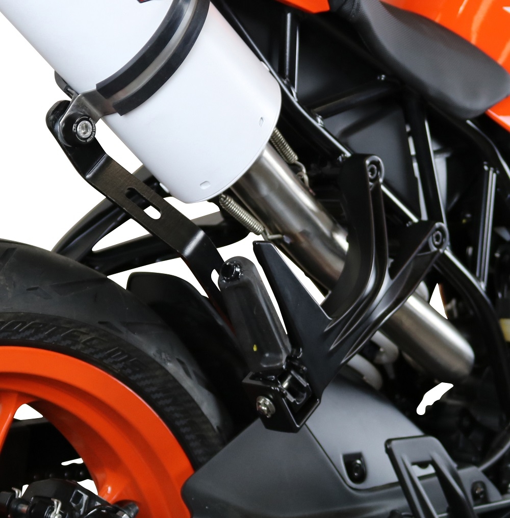 Egzoz ile uyumlu Ktm Rc 125 2017-2020, Albus Evo4, Onaylı egzoz, bağlantı borusu ve çıkarılabilir db öldürücü dahil Avrupa DIŞI pazarlar için yasal 