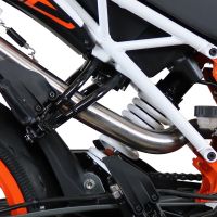 Egzoz ile uyumlu Ktm Duke 250 2017-2020, Furore Nero, Yarış Sistemi Susturucu ve özel bağlantı borusu 