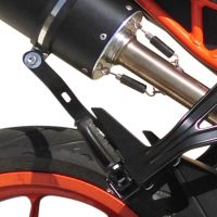 Egzoz ile uyumlu Ktm Rc 390 2015-2016, Albus Ceramic, Egzoz yasal, onaylı, çıkarılabilir db killer ve bağlantı borulu susturucu 