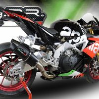 Egzoz ile uyumlu Aprilia Rsv4 1100 Racing Factory 2019-2020, Furore Evo4 Nero, Onaylı egzoz, bağlantı borusu ve çıkarılabilir db öldürücü dahil Avrupa DIŞI pazarlar için yasal 