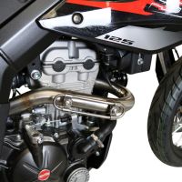 Egzoz ile uyumlu Aprilia Rx 125 2018-2020, Decatalizzatore, Yarış Sistemi Tam hat, susturucu artı toplayıcı 