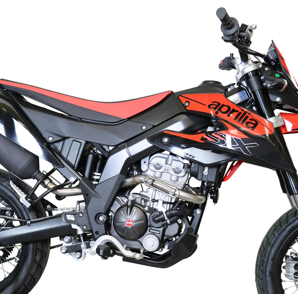 Egzoz ile uyumlu Aprilia Rx 125 2018-2020, Decatalizzatore, Yarış Sistemi Tam hat, susturucu artı toplayıcı 