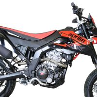 Egzoz ile uyumlu Aprilia Rx 125 2018-2020, Decatalizzatore, Yarış Sistemi Tam hat, susturucu artı toplayıcı 