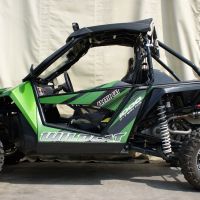 Egzoz ile uyumlu Artic Cat Wild Cat 1000 2012-2014, Deeptone Atv, Egzoz yasal, onaylı, çıkarılabilir db killer ve bağlantı borulu susturucu 