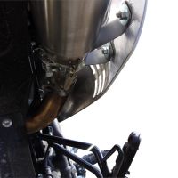 Egzoz ile uyumlu Husqvarna TE 630 E - SMS 630 - Smr 630 2010-2014, Albus Ceramic, Homologe sistem Double Susturucu ve özel bağlantı borusu 