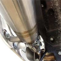 Egzoz ile uyumlu Husqvarna TE 630 E - SMS 630 - Smr 630 2010-2014, Albus Ceramic, Homologe sistem Double Susturucu ve özel bağlantı borusu 