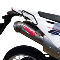 Egzoz ile uyumlu Husqvarna TE 630 E - SMS 630 - Smr 630 2010-2014, Powercone Evo, Homologe sistem Double Susturucu ve özel bağlantı borusu 