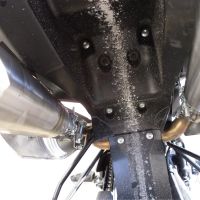 Egzoz ile uyumlu Husqvarna TE 630 E - SMS 630 - Smr 630 2010-2014, Albus Ceramic, Homologe sistem Double Susturucu ve özel bağlantı borusu 