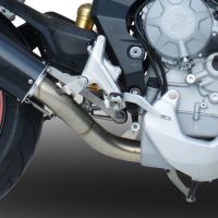 Egzoz ile uyumlu Mv Agusta Rivale - Stradale 800 2014-2016, Albus Ceramic, Egzoz yasal, onaylı, çıkarılabilir db killer ve bağlantı borulu susturucu 