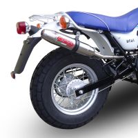 Egzoz ile uyumlu Suzuki Rv 125 Van Van 2003-2017, Deeptone Inox, Egzoz yasal, onaylı, çıkarılabilir db killer ve bağlantı borulu susturucu 