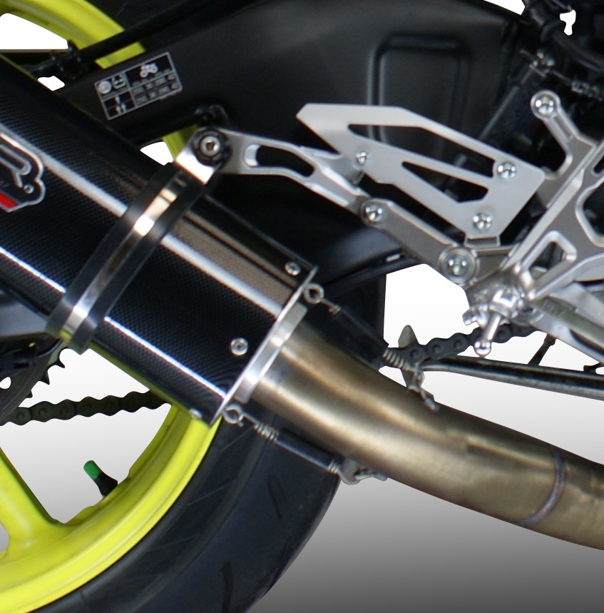 Egzoz ile uyumlu Yamaha Mt-10 2016-2024, M3 Inox , Yarış Sistemi Susturucu ve özel bağlantı borusu 
