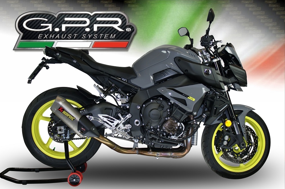 Egzoz ile uyumlu Yamaha Mt-10 2016-2024, Decatalizzatore, Yarış Sistemi Katalizörü ortadan kaldırmak için boru sistemir 