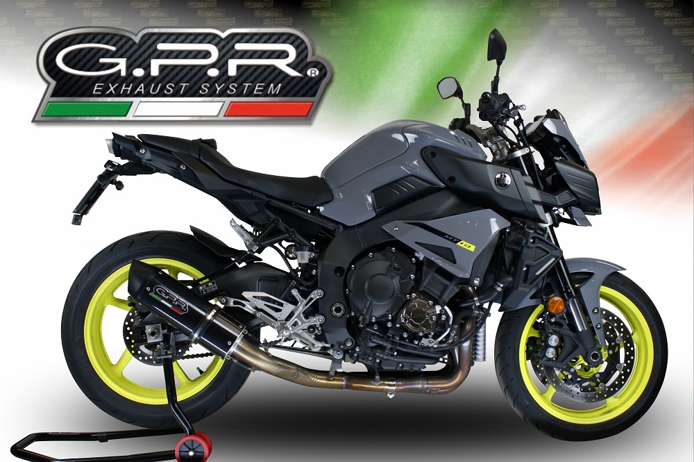 Egzoz ile uyumlu Yamaha Mt-10 2016-2024, Furore Poppy, Yarış Sistemi Susturucu ve özel bağlantı borusu 