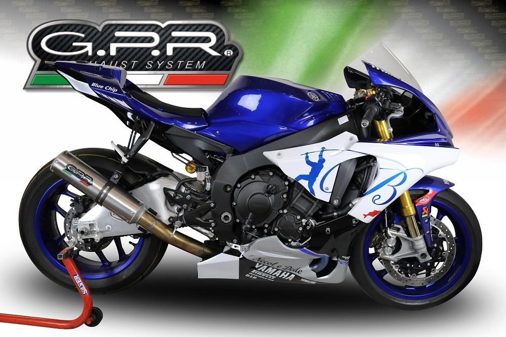 Egzoz ile uyumlu Yamaha Yzf R1-R1-M 2020-2025, M3 Inox , Yarış Sistemi Susturucu ve özel bağlantı borusu 