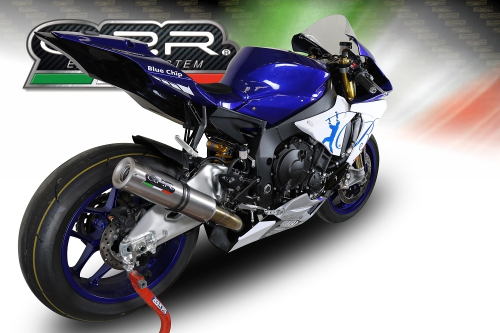 Egzoz ile uyumlu Yamaha Yzf R1-R1-M 2020-2025, M3 Inox , Yarış Sistemi Susturucu ve özel bağlantı borusu 