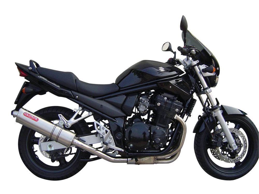 Egzoz ile uyumlu Suzuki Gsf 1200 Bandit - S 2005-2006, Trioval, Egzoz yasal, onaylı, çıkarılabilir db killer ve bağlantı borulu susturucu 
