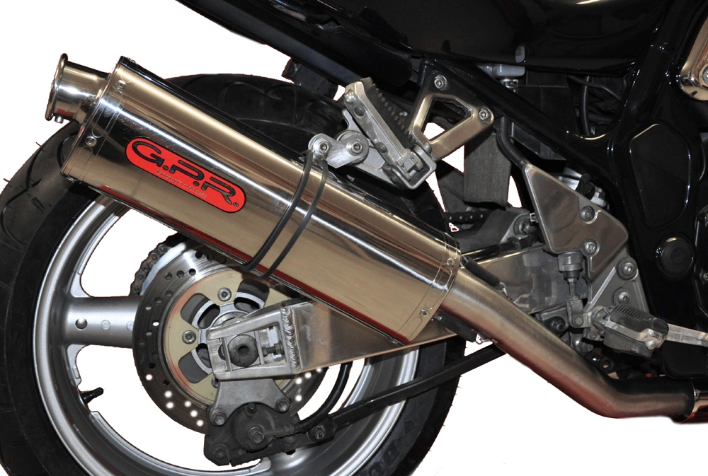 Egzoz ile uyumlu Suzuki Gsf 1200 Bandit - S 2005-2006, Trioval, Egzoz yasal, onaylı, çıkarılabilir db killer ve bağlantı borulu susturucu 