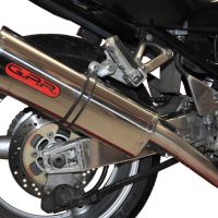 Egzoz ile uyumlu Suzuki Gsf 1200 Bandit - S 2005-2006, Trioval, Egzoz yasal, onaylı, çıkarılabilir db killer ve bağlantı borulu susturucu 