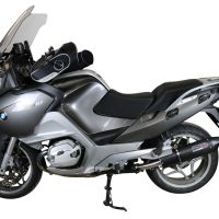 Egzoz ile uyumlu Bmw R 1200 Rt 2009-2013, Furore Nero, Egzoz yasal, onaylı, çıkarılabilir db killer ve bağlantı borulu susturucu 