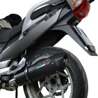 Egzoz ile uyumlu Bmw R 1200 Rt 2009-2013, Furore Nero, Egzoz yasal, onaylı, çıkarılabilir db killer ve bağlantı borulu susturucu 