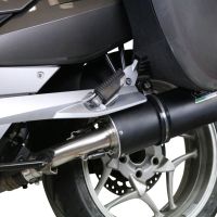 Egzoz ile uyumlu Bmw R 1200 Rt 2009-2013, Furore Nero, Egzoz yasal, onaylı, çıkarılabilir db killer ve bağlantı borulu susturucu 