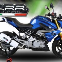 Egzoz ile uyumlu Bmw G 310 R 2022-2024, Albus Evo4, Yalnızca gürültü için onaylanan sistem, AB dışındaki pazarlar için geçerlidir Tam hat, susturucu artı toplayıcı 