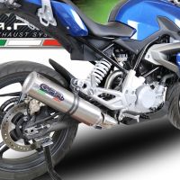Exhaust compatible with Bmw G 310 R 2022-2024, M3 Inox , full system exhaust legal for UK and non-EU countries including removable db killer 