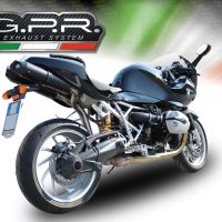 Egzoz ile uyumlu Bmw R 1200 S 2006-2008, Furore Nero, Homologe sistem Double Susturucu ve özel bağlantı borusu 