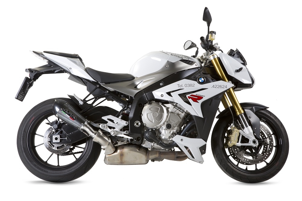 Egzoz GPR ile uyumlu  Bmw S 1000 R -M 2014-2016, New Grand Prix Evo Poppy, Egzoz yasal, onaylı, çıkarılabilir db killer ve bağlantı borulu susturucu 