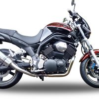 Egzoz ile uyumlu Yamaha Bt Bulldog 1100 2002-2007, Trioval, Homologe sistem Double Susturucu ve özel bağlantı borusu 