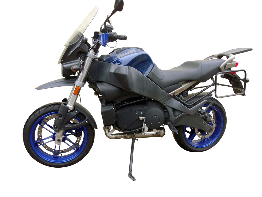 Egzoz ile uyumlu Buell UlySseses Xb 12 X 2003-2007, Powercone Evo, Egzoz yasal, onaylı, çıkarılabilir db killer ve bağlantı borulu susturucu 