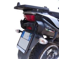 Egzoz ile uyumlu Aprilia Etv Caponord 1000 Rally 2001-2007, Furore Nero, Homologe sistem Double Susturucu ve özel bağlantı borusu 