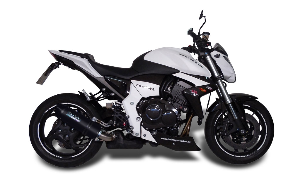 Egzoz ile uyumlu Honda Cb 1000 R 2008-2014, Furore Nero, Egzoz yasal, onaylı, çıkarılabilir db killer ve bağlantı borulu susturucu 