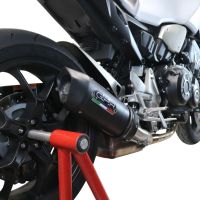Egzoz ile uyumlu Honda Cb 1000 R 2021-2024, Furore Evo4 Nero, Egzoz yasal, onaylı, çıkarılabilir db killer ve bağlantı borulu susturucu 
