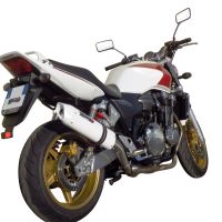 Egzoz ile uyumlu Honda Cb 1300 2003-2012, Albus Ceramic, Egzoz yasal, onaylı, çıkarılabilir db killer ve bağlantı borulu susturucu 