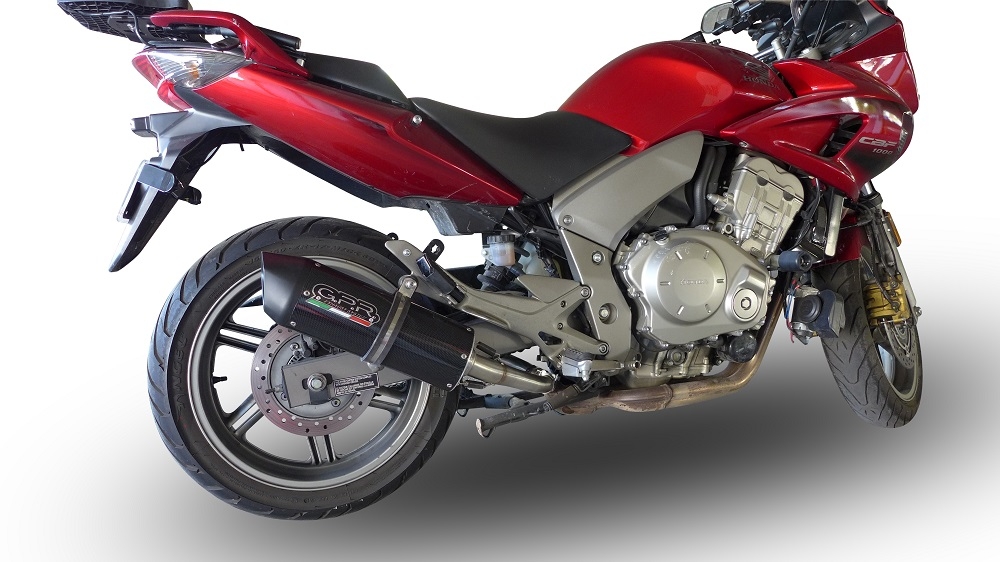 Egzoz ile uyumlu Honda Cbf 1000 - ST 2006-2009, Furore Nero, Homologe sistem Double Susturucu ve özel bağlantı borusu 