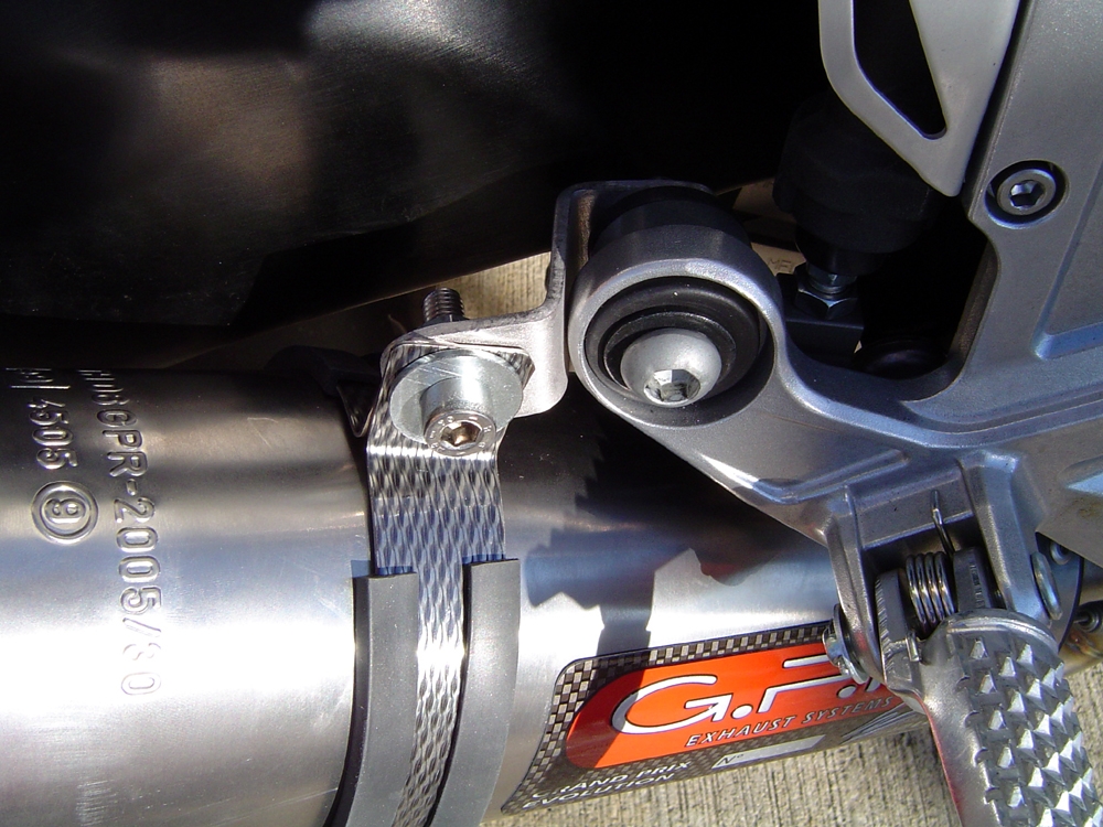 Egzoz ile uyumlu Honda Cbr 1000 Rr 2008-2011, M3 Titanium Natural, Yarış Sistemi Susturucu ve özel bağlantı borusu 