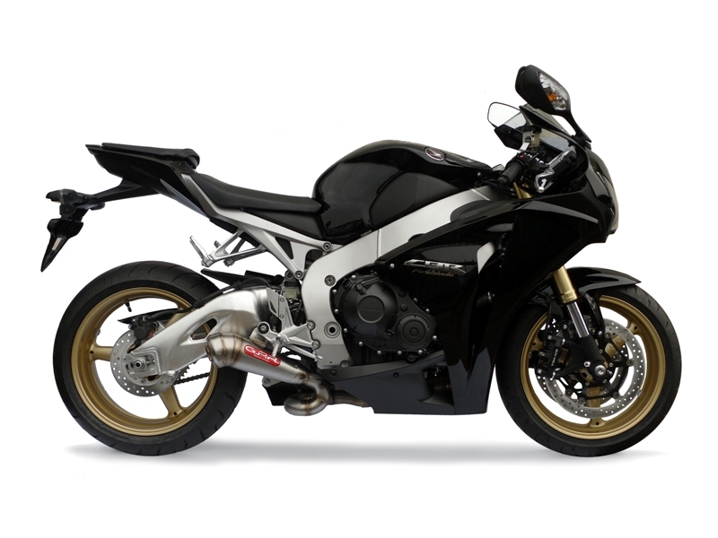 Egzoz ile uyumlu Honda Cbr 1000 Rr 2008-2011, Powercone Evo, Egzoz yasal, onaylı, çıkarılabilir db killer ve bağlantı borulu susturucu 
