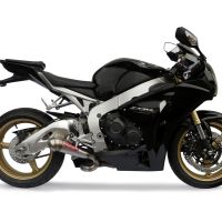 Egzoz ile uyumlu Honda Cbr 1000 Rr 2008-2011, Powercone Evo, Egzoz yasal, onaylı, çıkarılabilir db killer ve bağlantı borulu susturucu 