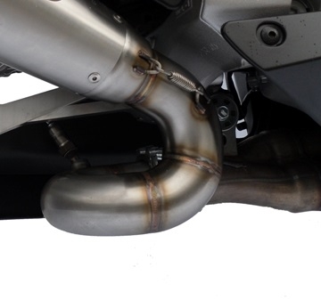 Egzoz ile uyumlu Honda Cbr 1000 Rr 2008-2011, Powercone Evo, Egzoz yasal, onaylı, çıkarılabilir db killer ve bağlantı borulu susturucu 