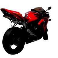 Egzoz ile uyumlu Honda Cbr 1000 Rr 2004-2007, Deeptone Inox, Yarış Sistemi Susturucu ve özel bağlantı borusu 