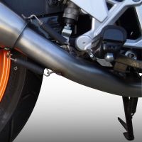 Exhaust compatible with Honda Cbr 125 R 2011-2016, M3 Inox , full system exhaust legal for UK and non-EU countries including removable db killer 