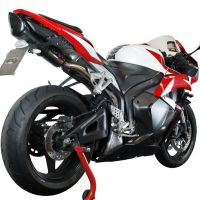 Egzoz ile uyumlu Honda Cbr 600 Rr 2005-2006, Tiburon Poppy, Egzoz yasal, onaylı, çıkarılabilir db killer ve bağlantı borulu susturucu 