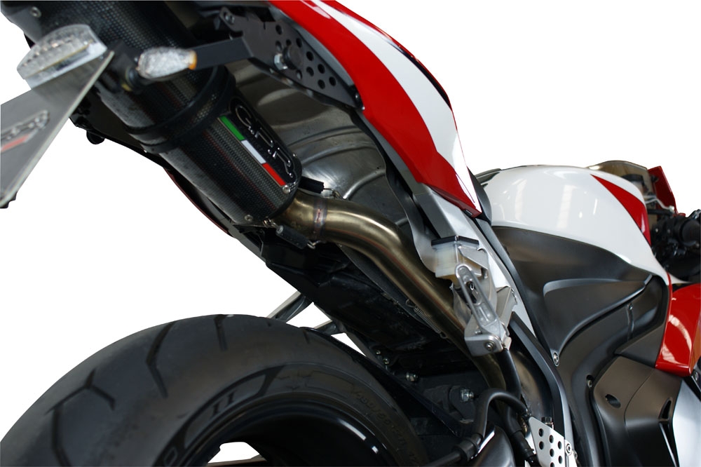 Egzoz ile uyumlu Honda Cbr 600 Rr 2003-2004, Tiburon Titanium, Egzoz yasal, onaylı, çıkarılabilir db killer ve bağlantı borulu susturucu 