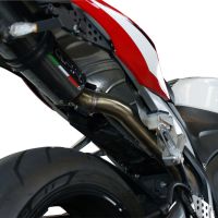 Egzoz ile uyumlu Honda Cbr 600 Rr 2003-2004, Tiburon Titanium, Egzoz yasal, onaylı, çıkarılabilir db killer ve bağlantı borulu susturucu 