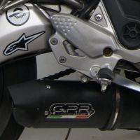 Egzoz ile uyumlu Cf Moto Nk 650 2012-2016, Furore Nero, Egzoz yasal, onaylı, çıkarılabilir db killer ve bağlantı borulu susturucu 