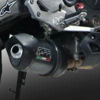 Egzoz ile uyumlu Cf Moto Nk 650 2012-2016, Furore Nero, Egzoz yasal, onaylı, çıkarılabilir db killer ve bağlantı borulu susturucu 