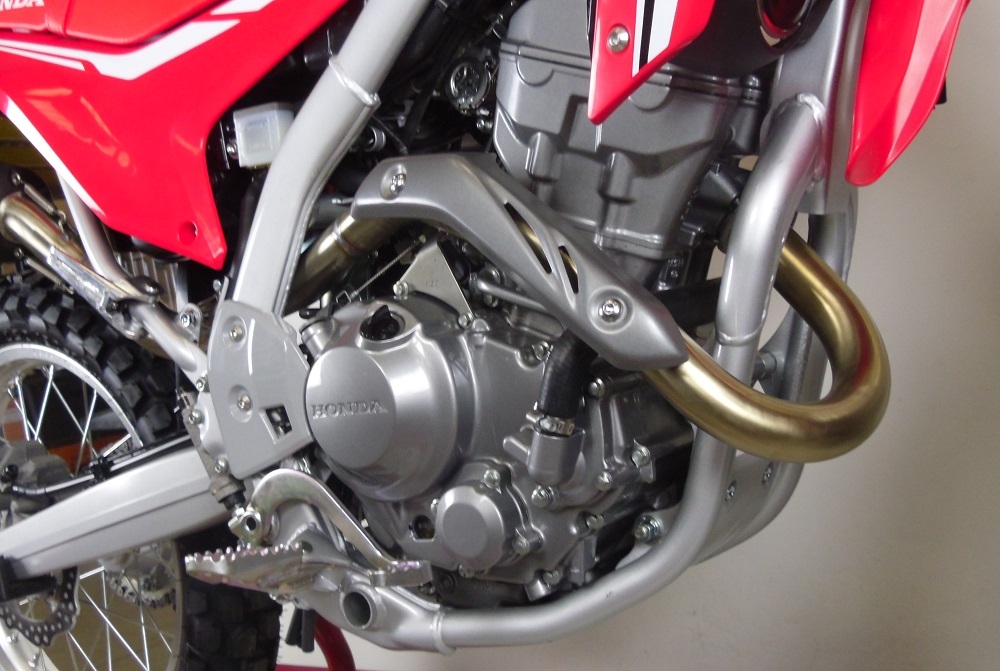 Egzoz ile uyumlu Honda Crf 250 L 2013-2016, Albus Ceramic, Yalnızca gürültü için onaylanan sistem, AB dışındaki pazarlar için geçerlidir Tam hat, susturucu artı toplayıcı 